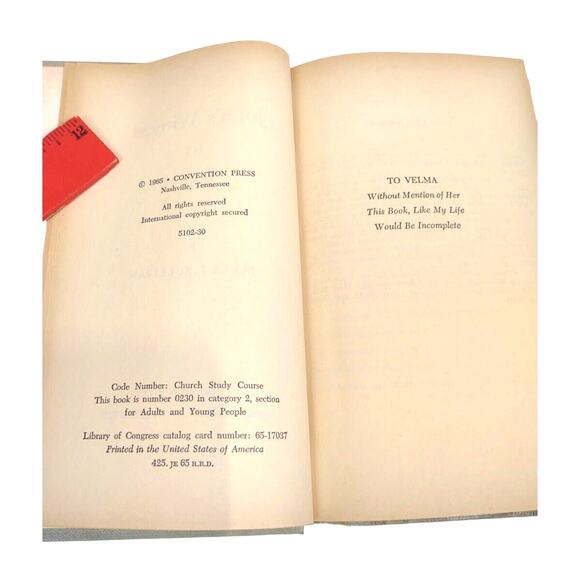 John's Witness to Jesus Religion 1965 Hardcover Book by James L. Sullivan - Picture 5 of 8